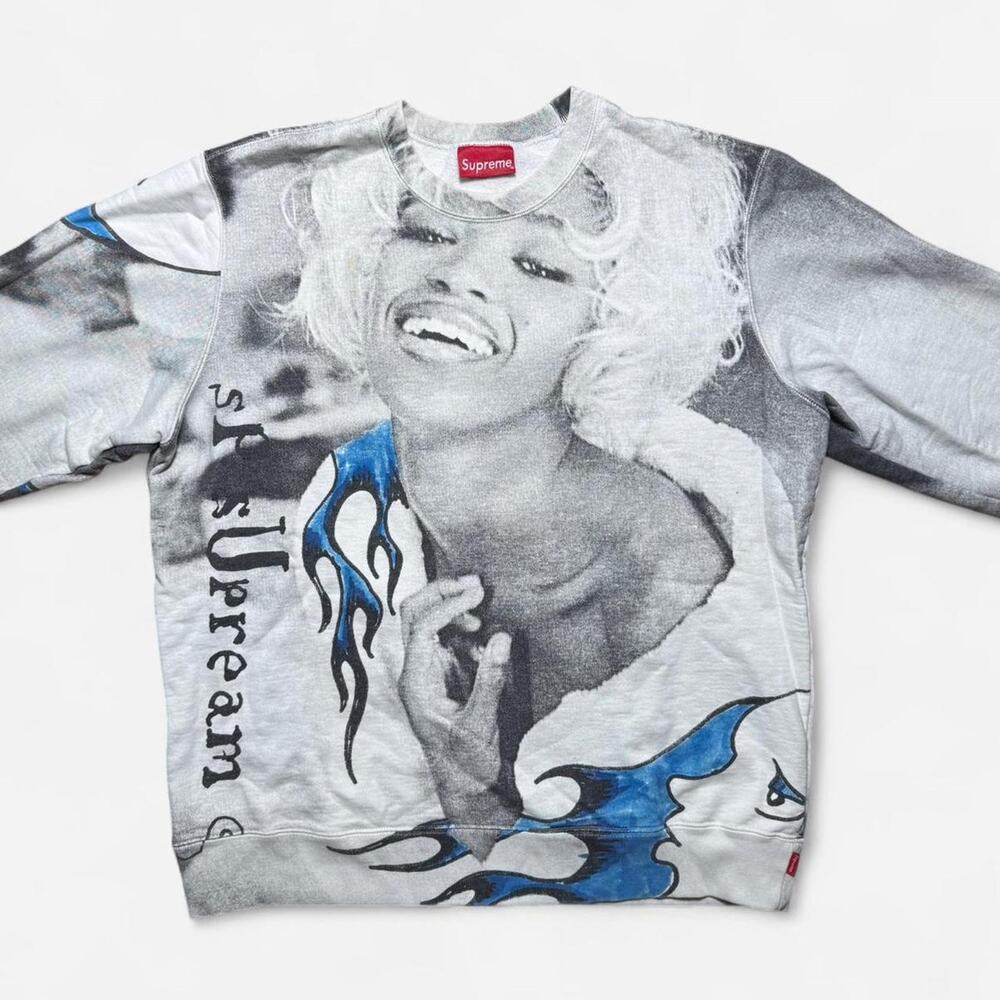Supreme (SS20) Gonz Naomi Campbell Crewneck Sweat Shirt